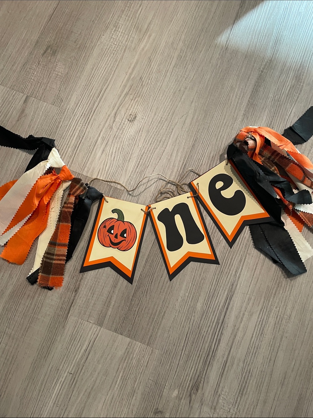 Halloween High Chair Banner
